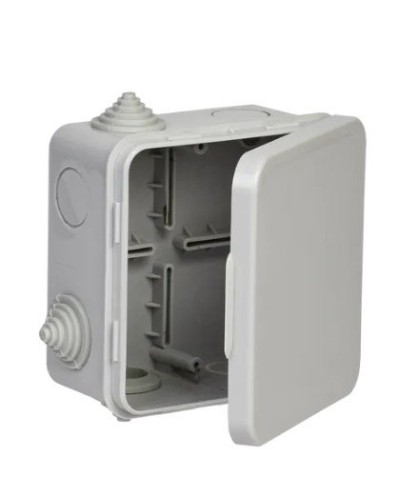 Коробка КМ 100х100х50 GENERICA (UKO31-100-100-050-K03-54G). Коробка распаячная для открытой проводки. GENERICA в Ульяновске