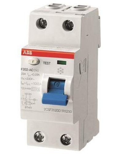 F202 AC-40/0,03 (2CSF202001R1400). Выключатель дифференциального тока (УЗО). ABB в Ульяновске