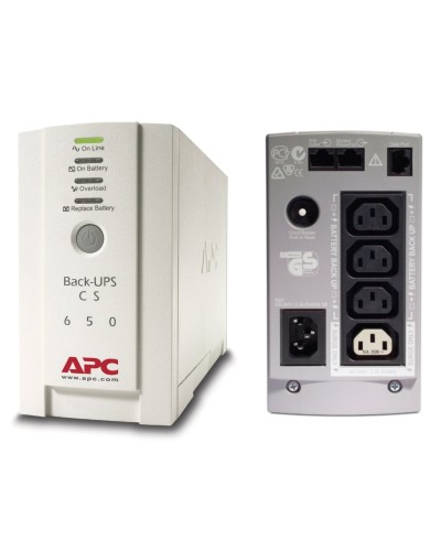 BK650EI APC Back-UPS 650 ВА. Источник бесперебойного питания. APC в Ульяновске