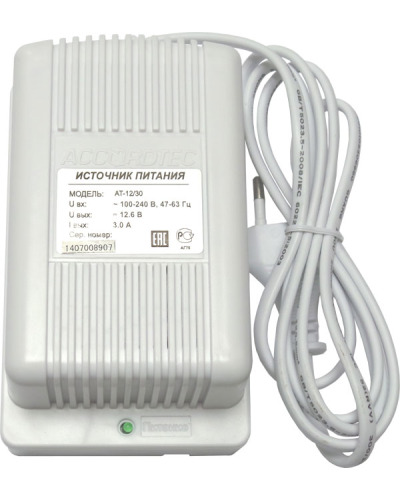 AT-12/50 (белый). Блок питания стабилизированный. AccordTec в Ульяновске
