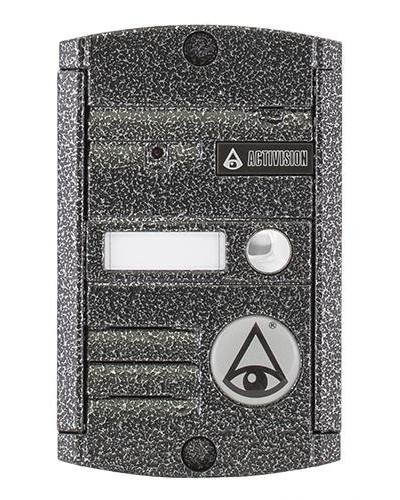 AVP-451 (PAL) (цвет серебро). Вызывная видеопанель цветная. Activision в Ульяновске