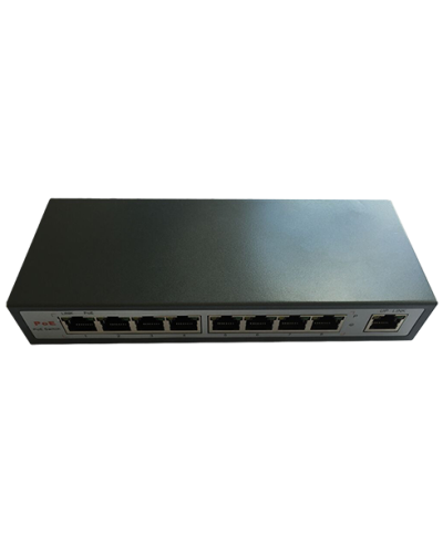 SH-20.8. Коммутатор с питанием по PoE. BAS-IP в Ульяновске