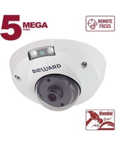 B5320DMR (2.8мм). Видеокамера IP купольная. Beward в Ульяновске