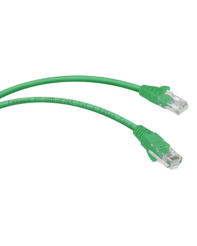 PC-UTP-RJ45-Cat.6-3m-GN (8687c), зелёный. Патч-корд медный. CABEUS в Ульяновске