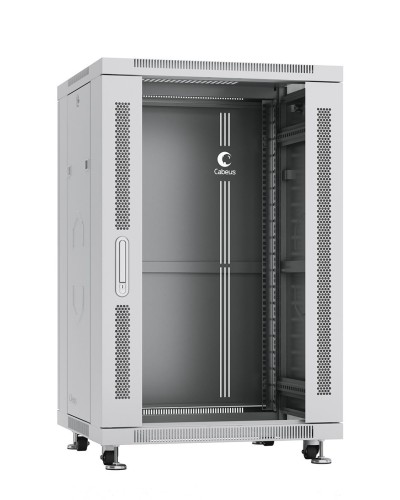 SH-05C-22U60/100 (7054c). Шкаф телекоммуникационный 19 напольный 22U. CABEUS в Ульяновске