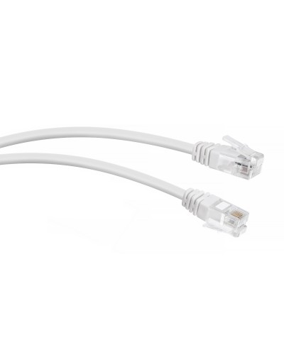 PC-TEL-RJ12-2m (7889c), белый. Патч-корд медный. CABEUS в Ульяновске