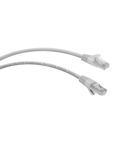 PC-FTP-RJ45-Cat.5e-1m-LSZH (8870c), серый. Патч-корд медный. CABEUS в Ульяновске