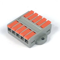 MX662-5R (11416c): Клемма соединительная универсальная проходная 5 полюсов