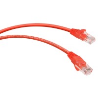 PC-UTP-RJ45-Cat.5e-2m-RD-LSZH (9515c), красный. Патч-корд медный. CABEUS