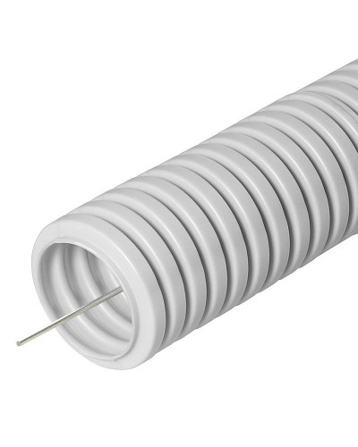 FCPL-32-PVC-025-1-GY (11230c): Труба гофрированная гибкая, лёгкая с протяжкой в Ульяновске
