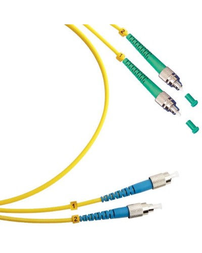 FOP(d)-9-FC/APC-FC/UPC-1m (8101c). Патч-корд оптический. CABEUS в Ульяновске