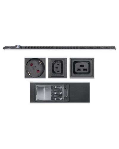 PDU-32-10S-10C19-8C13-B-T (9547c). Блок розеток. CABEUS в Ульяновске