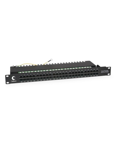 PL-50-TEL-Dual (7003c). Патч-панель 19. CABEUS в Ульяновске