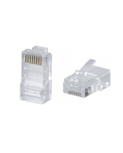 8P8C (100 шт) (7009c). Разъем RJ-45. CABEUS в Ульяновске