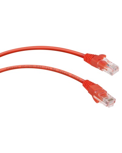PC-UTP-RJ45-Cat.5e-0.15m-RD (8986c), красный. Патч-корд медный. CABEUS в Ульяновске