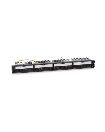 PL-24-KJ-RJ45-Cat.6-SH-180T (11833c): Патч-панель 19" (1U), 24 порта RJ-45, категория 6, полностью экранированная в Ульяновске