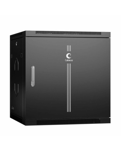 SH-05F-12U60/45m-R-BK (10770c). Шкаф телекоммуникационный 19 настенный 12U. CABEUS в Ульяновске