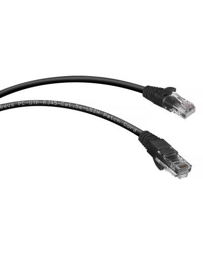 PC-UTP-RJ45-Cat.5e-5m-BK-LSZH (9541c), чёрный. Патч-корд медный. CABEUS в Ульяновске