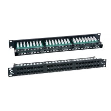 PLHD-48-Cat.5e-Dual (7487c): Патч-панель 19"