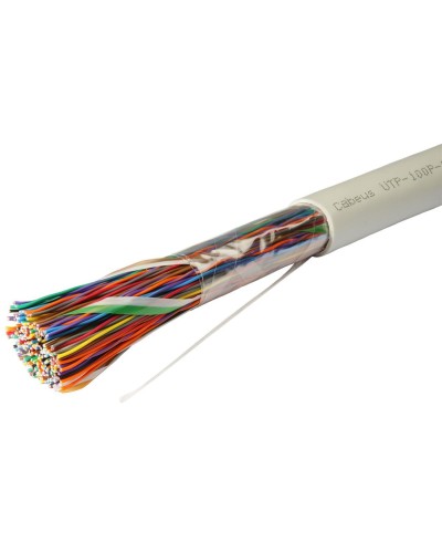UTP-100P-Cat.3-IN (7284c). Кабель «витая пара» (LAN) для структурированных систем связи. CABEUS в Ульяновске