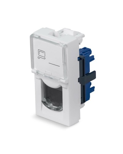 KJ-RJ45-Cat.6-180T-FP-L-22,5 (11840c): Вставка Keystone Jack RJ-45 в Ульяновске