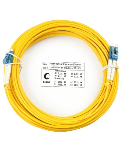 FOP(d)-9-LC-LC-1,5m (7514c). Патч-корд оптический. CABEUS в Ульяновске