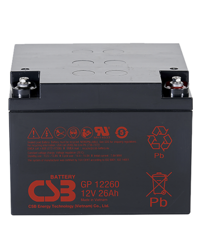 CSB GP 12260. Аккумулятор герметичный свинцово-кислотный. CSB в Ульяновске