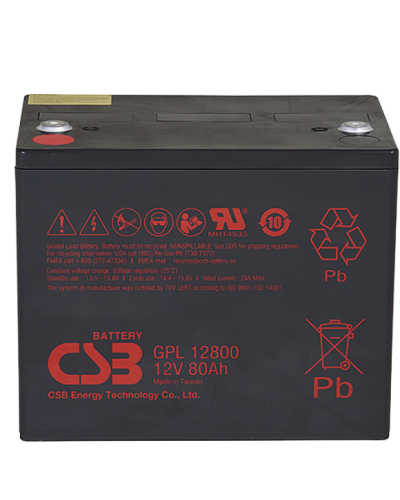 CSB GPL 12800. Аккумулятор герметичный свинцово-кислотный. CSB в Ульяновске