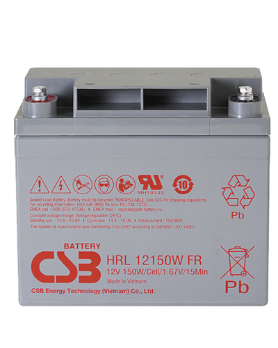 CSB HRL 12150W FR. Аккумулятор герметичный свинцово-кислотный. CSB в Ульяновске