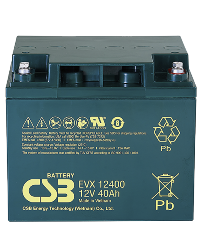 CSB EVX 12400. Аккумулятор герметичный свинцово-кислотный. CSB в Ульяновске