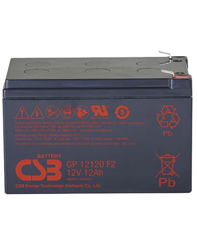 CSB GP 12120. Аккумулятор герметичный свинцово-кислотный. CSB в Ульяновске