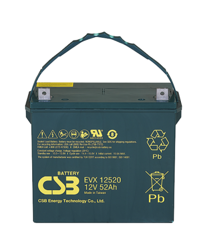 CSB EVX 12520. Аккумулятор герметичный свинцово-кислотный. CSB в Ульяновске