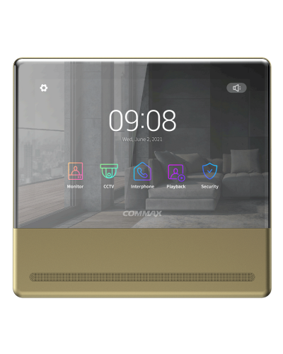CDV-70QT (золото). Монитор видеодомофона цветной. Commax в Ульяновске