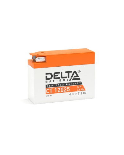 Delta CT 12025. Аккумулятор герметичный свинцово-кислотный стартерный. Delta в Ульяновске