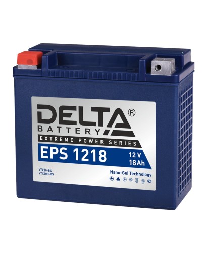 Delta EPS 1218. Аккумулятор герметичный свинцово-кислотный стартерный. Delta в Ульяновске