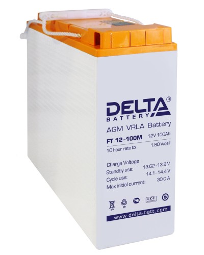 Delta FT 12-100 M. Аккумулятор герметичный свинцово-кислотный. Delta в Ульяновске
