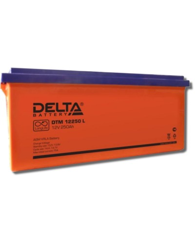Delta DTM 12250 L. Аккумулятор герметичный свинцово-кислотный. Delta в Ульяновске