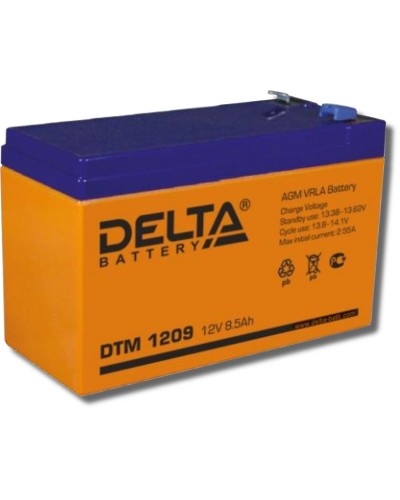 Delta DTM 1209. Аккумулятор герметичный свинцово-кислотный. Delta в Ульяновске