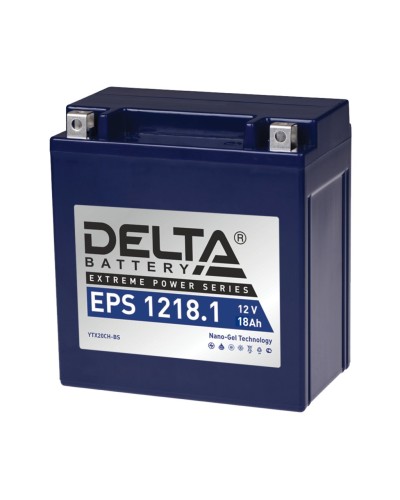 Delta EPS 1218.1. Аккумулятор герметичный свинцово-кислотный стартерный. Delta в Ульяновске