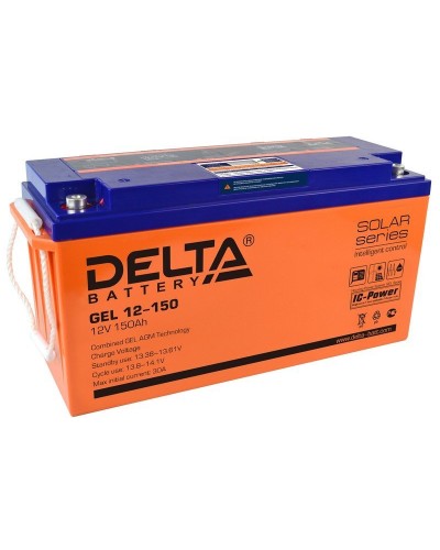 Delta GEL 12-150. Аккумулятор герметичный свинцово-кислотный. Delta в Ульяновске