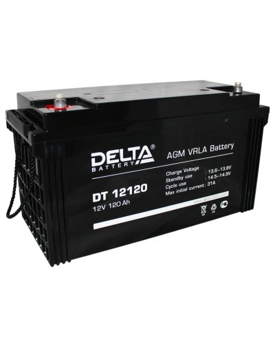 Delta DT 12120. Аккумулятор герметичный свинцово-кислотный. Delta в Ульяновске
