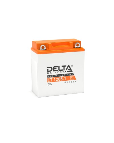 Delta CT 1205.1. Аккумулятор герметичный свинцово-кислотный стартерный. Delta в Ульяновске