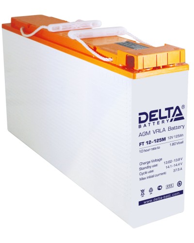 Delta FT 12-125 M. Аккумулятор герметичный свинцово-кислотный. Delta в Ульяновске