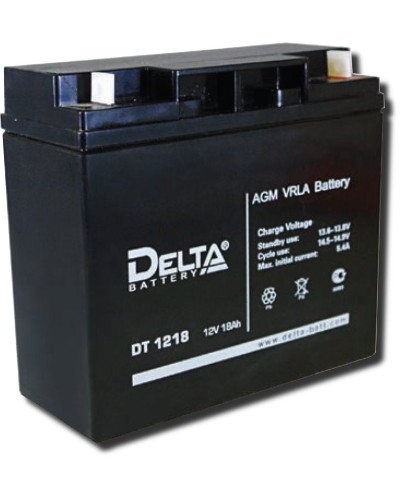 Delta DT 1218. Аккумулятор герметичный свинцово-кислотный. Delta в Ульяновске