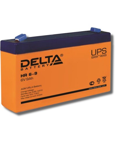 Delta HR 6-9. Аккумулятор герметичный свинцово-кислотный. Delta в Ульяновске