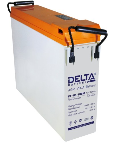 Delta FT 12-105 M. Аккумулятор герметичный свинцово-кислотный. Delta в Ульяновске