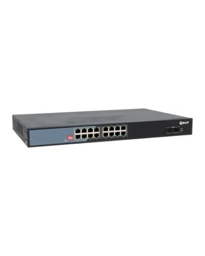 TSX-U-2GX/SFP-16GTP-R. Промышленный неуправляемый коммутатор. EKF в Ульяновске