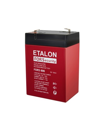 ETALON FORS 606. Аккумулятор герметичный свинцово-кислотный. ETALON в Ульяновске
