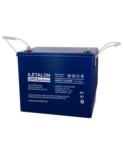 A.ETALON AHRX 12-630W (140). Аккумулятор герметичный свинцово-кислотный. ETALON в Ульяновске