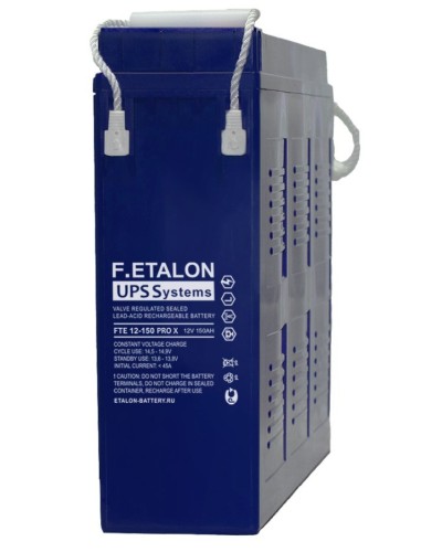 F.ETALON FTE 12-150 PRO X. Аккумулятор герметичный свинцово-кислотный. ETALON в Ульяновске